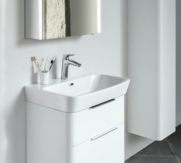 LAUFEN LAURIN umývadlová stojanková batéria, Eco+, chróm HF500704100000 Obrázek - fotka