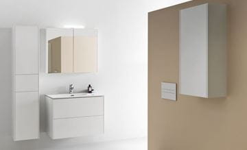 LAUFEN BASE nízka skrinka 35x18,5x70 cm, 1 dvierka pánty vpravo, lesklá biela H4026121102611 Obrázek - fotka