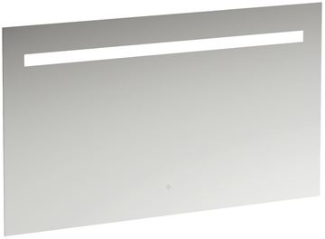 LAUFEN LEELO zrkadlo 120x70 cm s osvetlením, s reguláciou stmievania, so senzorom