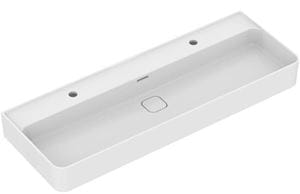 IDEAL STANDARD STRADA II umývadlo 120 cm, s 2 otvormi pre batérie a prepadom