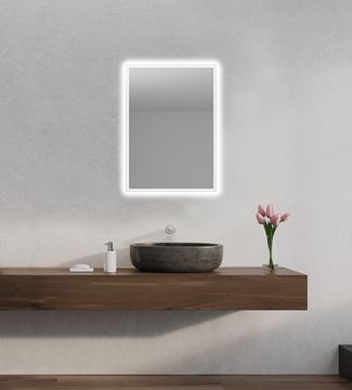 AMIRRO MOONLIGHT zrkadlo 50x70 cm, s osvetlením, reverzibilné 410-982 Obrázek - fotka