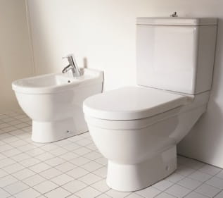 DURAVIT STARCK 3 WC kombi nádržka, spodný prívod vody, Dual-Flush, WonderGliss 09201000051 Obrázek - fotka