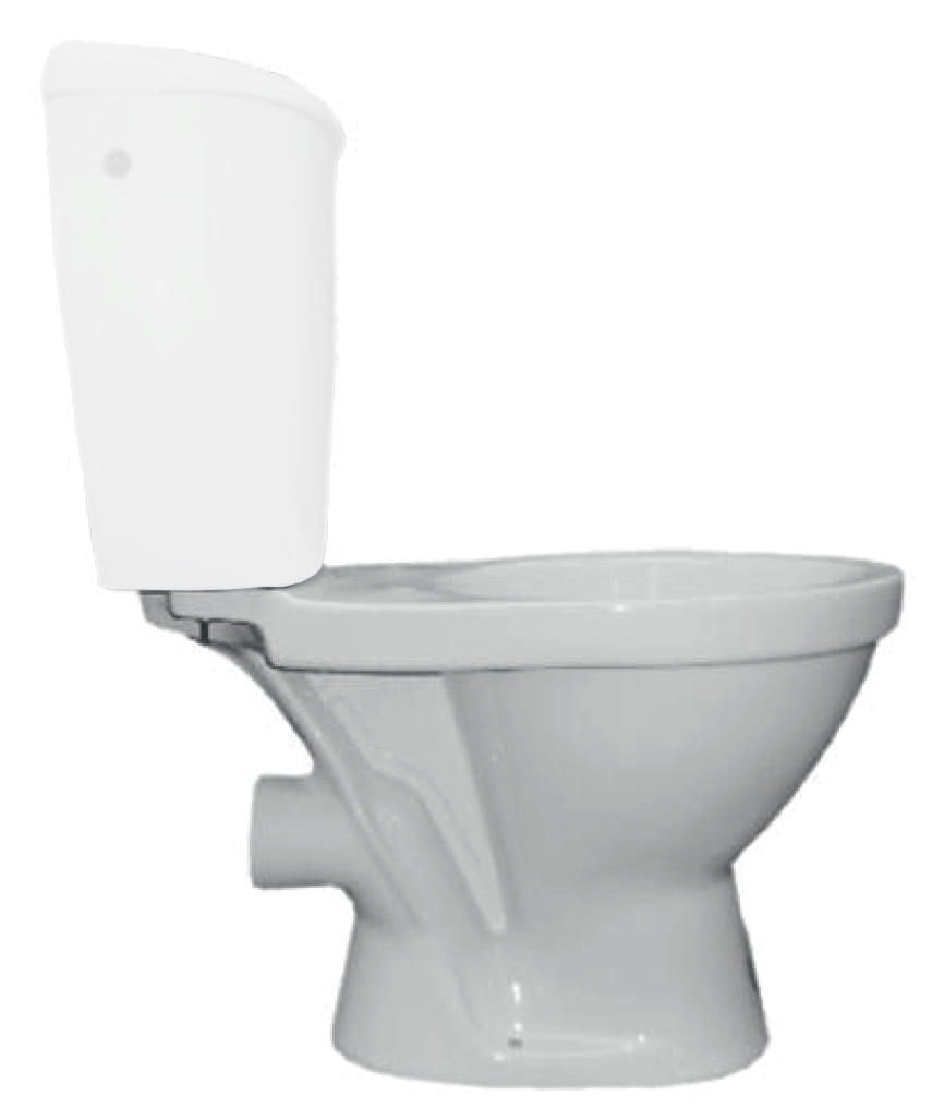 EASY WC kombi misa, zadný odpad