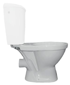 EASY WC kombi misa, zadný odpad