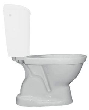 EASY WC kombi misa, spodný odpad