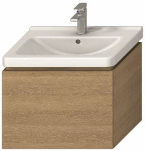 JIKA CUBITO PURE skrinka pod umývadlo 59x42,7x48 cm, 1 zásuvka, dub