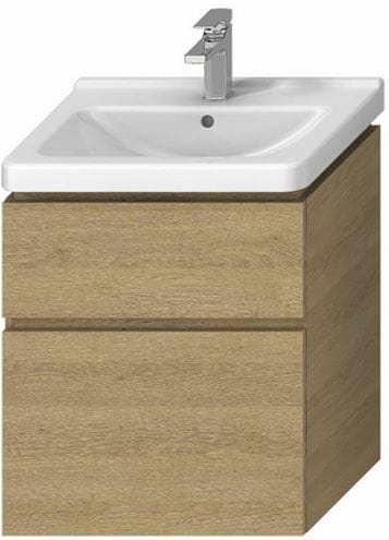 JIKA CUBITO PURE skrinka pod umývadlo 59x42,7x68,3 cm, 2 zásuvky, dub H40J4234025191 Obrázek - Hlavní obrázek