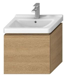 JIKA CUBITO PURE skrinka pod umývadlo 54x39, 9x48 cm, 1 zásuvka, dub