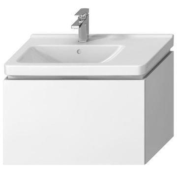 JIKA CUBITO PURE skrinka pod umývadlo 74x42, 6x48 cm, 1 zásuvka, lesklá biela