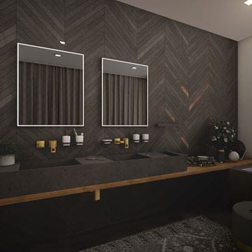 NIMCO ZP 13000 zrkadlo 60x80 cm, reverzibilné, s osvetlením ZP 13002 Obrázek - fotka