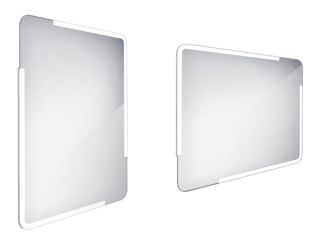NIMCO 15000 zrkadlo 60x80 cm, reverzibilné, s osvetlením ZP 15002 Obrázek - Hlavní obrázek