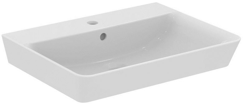 CONCEPT CUBE 2.0 umývadlo 60 cm, s otvorom pre batériu a prepadom E076601 Obrázek - Hlavní obrázek