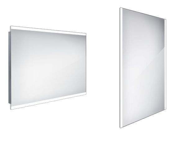 NIMCO 12000 zrkadlo 100x70 cm, reverzibilné, s osvetlením ZP 12004 Obrázek - Hlavní obrázek