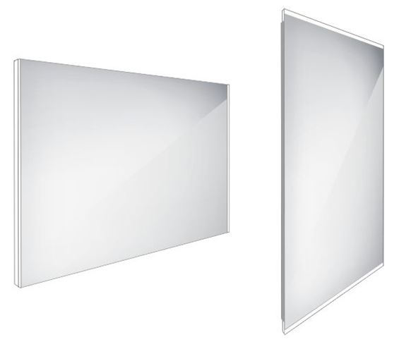 NIMCO 9000 zrkadlo 100x70 cm, reverzibilné, s osvetlením ZP 9004 Obrázek - Hlavní obrázek