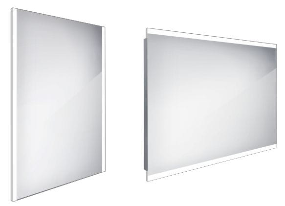 NIMCO 11000 zrkadlo 60x80 cm, reverzibilné, s osvetlením ZP 11002 Obrázek - Hlavní obrázek