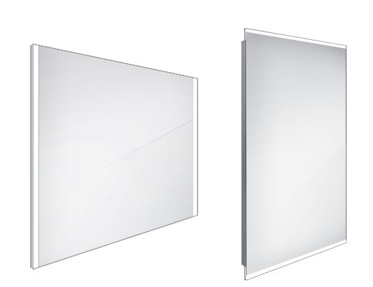 NIMCO ZP 11000 zrkadlo 80x70 cm, reverzibilné, s osvetlením ZP 11003 Obrázek - Hlavní obrázek