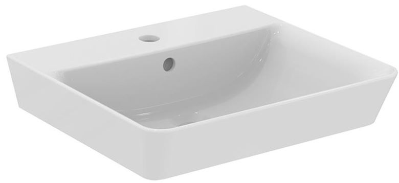 CONCEPT CUBE 2.0 umývadlo 50 cm, s otvorom pre batériu a prepadom E076801 (E030101) Obrázek - Hlavní obrázek