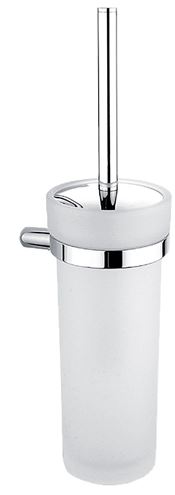 NIMCO BORMO WC kefa, nástenná, sklo, chróm BR 11094W-26 Obrázek - Hlavní obrázek
