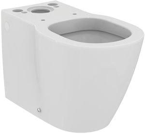 CONCEPT CUBE WC kombi misa, zadný odpad, alpská biela