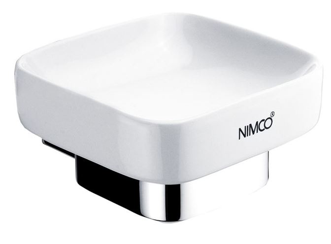 NIMCO KIBO mydlovnička, nástenná, keramika, chróm KI 14059K-26 Obrázek - Hlavní obrázek