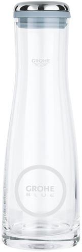 GROHE BLUE sklenená karafa 1l, s integrovaným sítkom, sklo/nerez 40405001 Obrázek - Hlavní obrázek