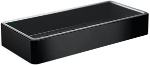 EMCO CONCEPT BLACK polica 220 mm, nástenná, čierna