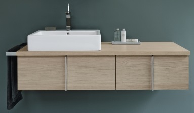 DURAVIT VERO umývadlo 80 cm, s otvorom pre batériu a prepadom, WonderGliss 04548000001 Obrázek - fotka