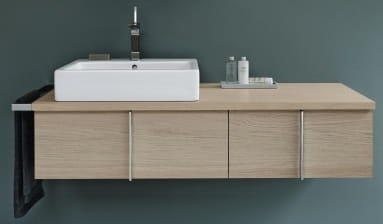 DURAVIT VERO umývadlo 80 cm, s otvorom pre batériu a prepadom, brúsené 0454800027 Obrázek - fotka