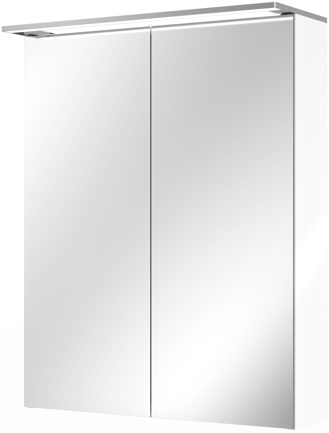 VILLEROY & BOCH VERITY DESIGN 2.0 zrkadlová skrinka 60x76x14,9 cm, osvetlenie, so zväčšovacím zrkadlom, vypínačom a el. zásuvkou, Glossy White