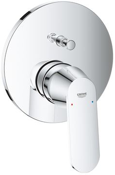 GROHE EUROSMART COSMOPOLITAN vaňová podomietková batéria, s prepínačom, chróm