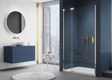 RONAL CADURA GOLD LINE nástenný profil s magnetickým tesnením, zlatá V2.CA.12 Obrázek - fotka