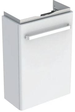 GEBERIT SELNOVA COMPACT skrinka pod umývadlo 40,8x23,1x60,5 cm, 1 dvierka, matná biela/lesklá biela