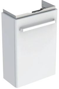 GEBERIT SELNOVA COMPACT skrinka pod umývadlo 40,8x23,1x60,5 cm, 1 dvierka, matná biela/lesklá biela
