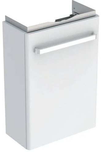 GEBERIT SELNOVA COMPACT skrinka pod umývadlo 40,8x23,1x60,5 cm, 1 dvierka, matná biela/lesklá biela 501.925.01.1 Obrázek - Hlavní obrázek