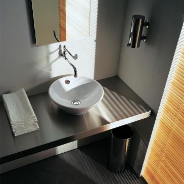 DURAVIT STARCK 1 umývadlová misa 53 cm, s prepadom, WonderGliss 04085300001 Obrázek - fotka