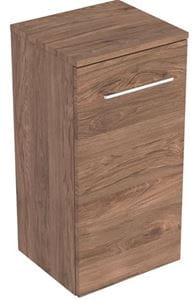 GEBERIT SELNOVA SQUARE nízka skrinka 33x29,7x65 cm, 1 dvierka, orech hickory