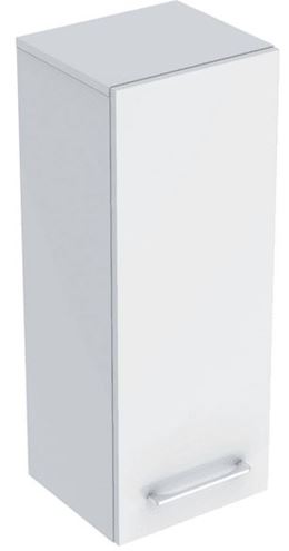 GEBERIT SELNOVA SQUARE nízka skrinka 33x29,7x85 cm, 1 dvierka, lesklá biela 501.276.00.1 Obrázek - Hlavní obrázek