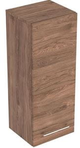 GEBERIT SELNOVA SQUARE nízka skrinka 33x29,7x85 cm, 1 dvierka, orech hickory