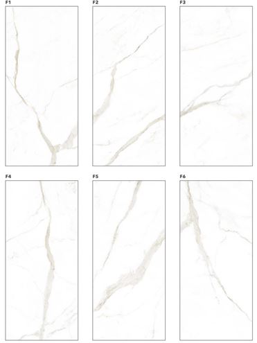 LAMINAM RE_STILE dlažba 120x270cm, veľkoformátová, lesk, calacatta RESFL00037 Obrázek - fotka