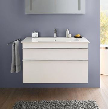 VILLEROY & BOCH VENTICELLO skrinka pod umývadlo 95,3x50,2x59 cm, 2 zásuvky, Glossy White A92601DH Obrázek - fotka
