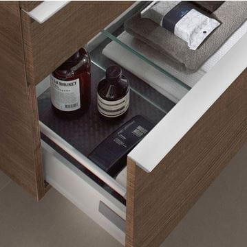 VILLEROY & BOCH VENTICELLO skrinka pod umývadlo 60,3x50,2x59 cm, 2 zásuvky, Glossy White A92401DH Obrázek - fotka
