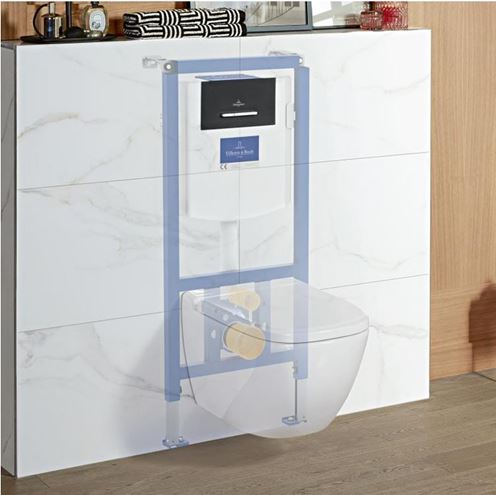 VILLEROY & BOCH VICONNECT montážny prvok pre WC 112 cm, so splachovacou nádržkou 92246100 Obrázek - fotka