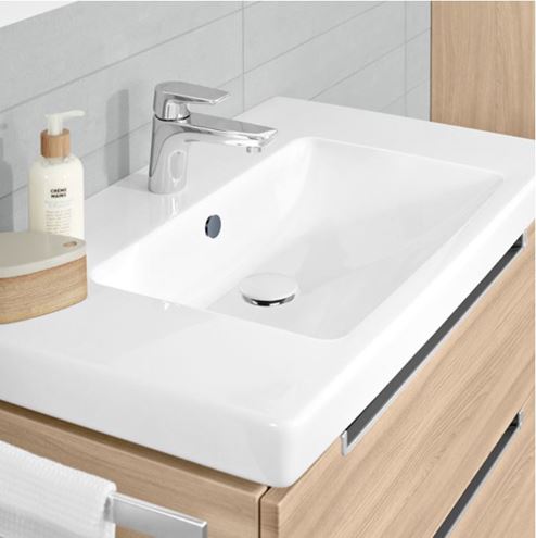 VILLEROY & BOCH umývadlový výpust, click-clack, s prepadom, chróm 68170001 Obrázek - fotka