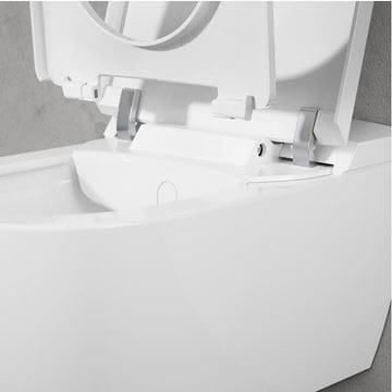 VILLEROY & BOCH VICLEAN sprchovacie WC s bidetovým sedátkom, SoftClosing, DirectFlush, CeramicPlus, alpská biela V0E100R1 Obrázek - fotka