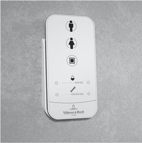 VILLEROY & BOCH VICLEAN sprchovacie WC s bidetovým sedátkom, SoftClosing, DirectFlush, CeramicPlus, alpská biela V0E100R1 Obrázek - fotka
