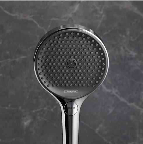 HANSGROHE RAINFINITY 130 3JET ručná sprcha pr. 130 mm, 3 prúdy, brúsený čierny chróm 26864340 Obrázek - fotka