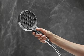 HANSGROHE RAINFINITY 130 3JET ručná sprcha pr. 130 mm, 3 prúdy, brúsený čierny chróm 26864340 Obrázek - fotka