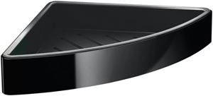 EMCO CONCEPT BLACK rohová polica, nástenná, čierna