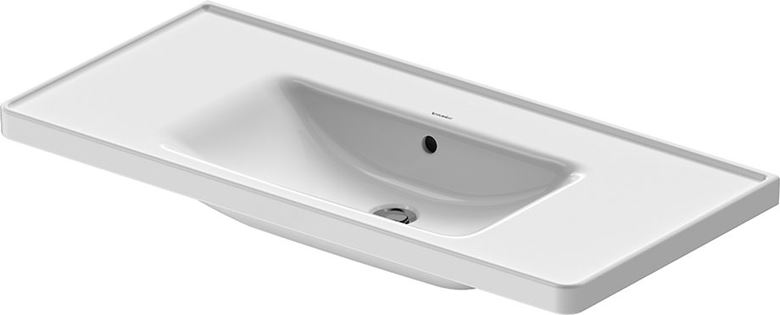 DURAVIT D-NEO umývadlo 100,5 cm, s prepadom, WonderGliss 23671000601 Obrázek - Hlavní obrázek
