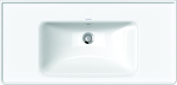 DURAVIT D-NEO umývadlo 100,5 cm, s prepadom, WonderGliss 23671000601 Obrázek - fotka